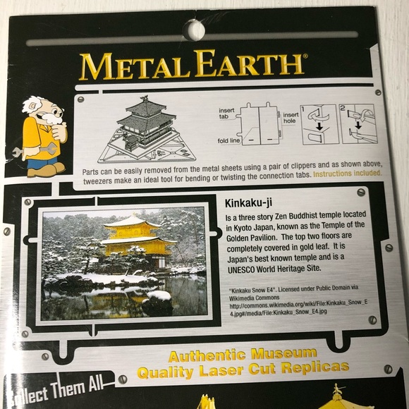 *RARE* Metal Earth Kinkaku-ji 3D Model - Picture 4 of 6